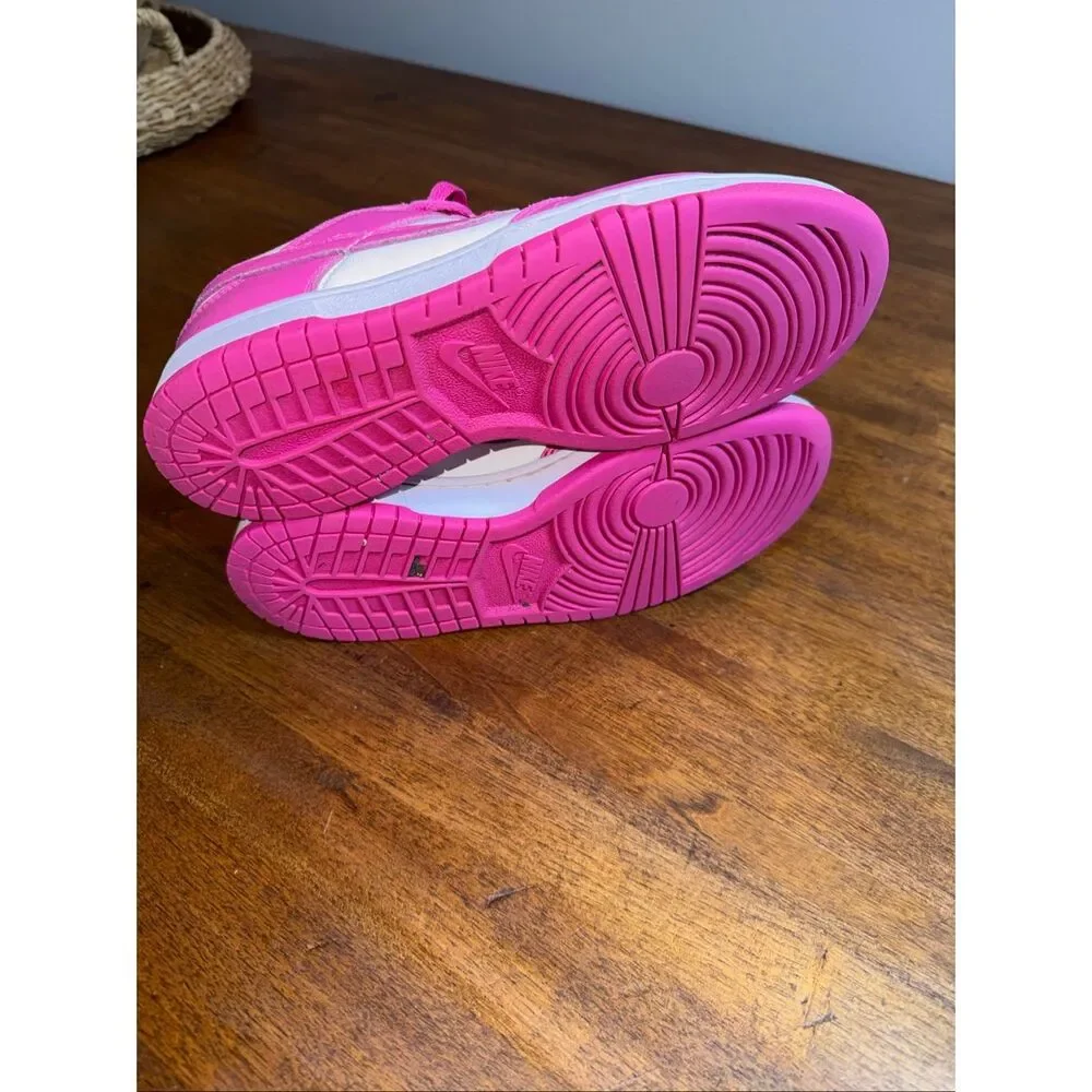 Nike Dunk Low “Laser Fuschia” Colorway Sneakers